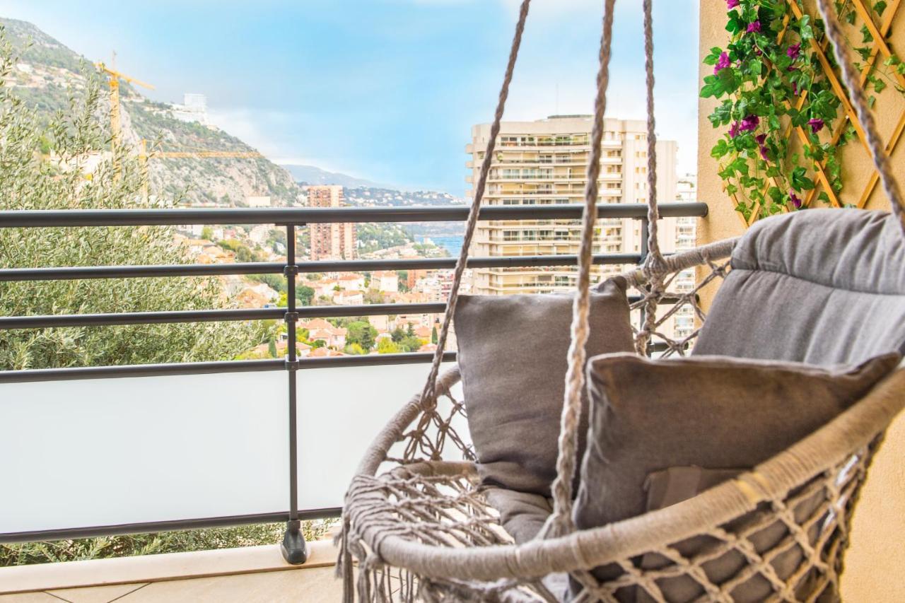 Vue Monaco & Tour Odeon - Terrasse - Parking - Bh Beausoleil