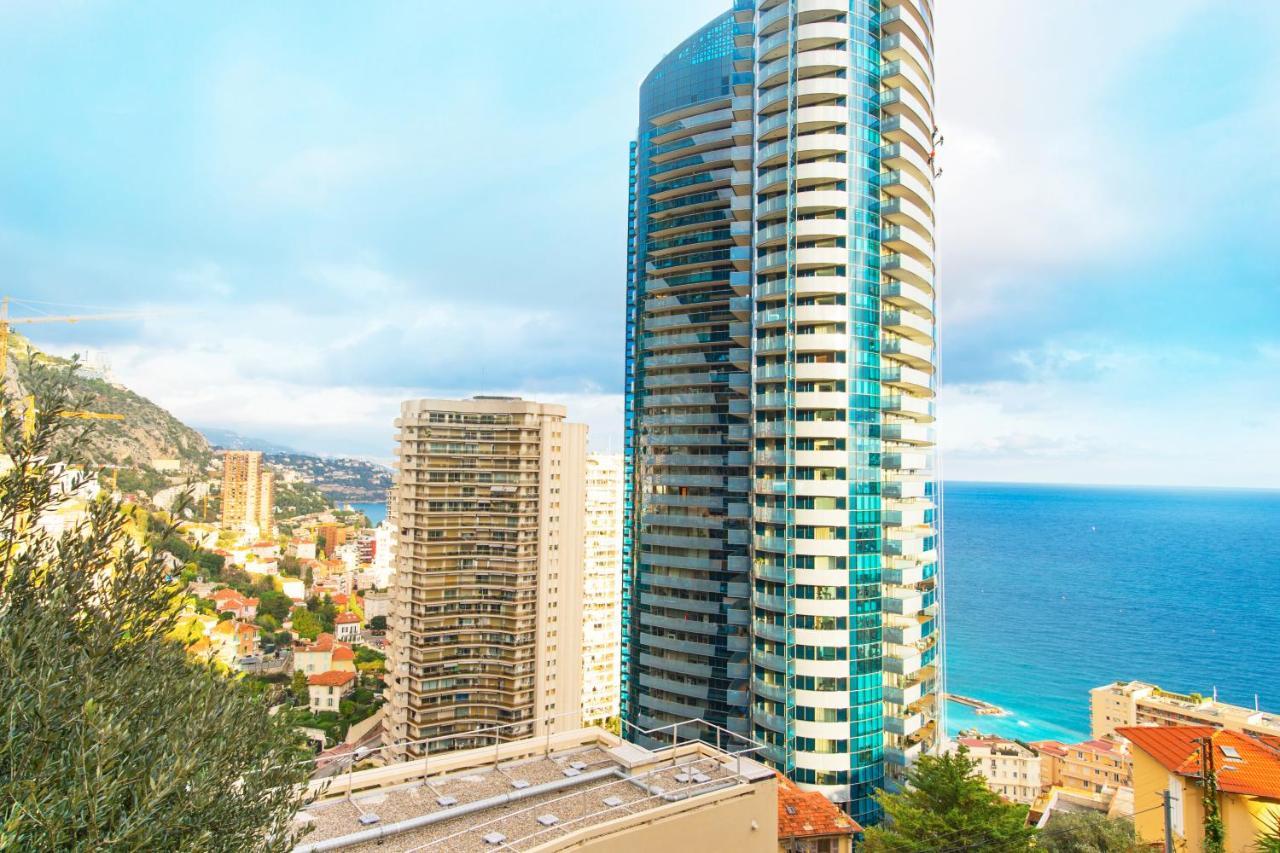 Vue Monaco & Tour Odeon - Terrasse - Parking - Bh